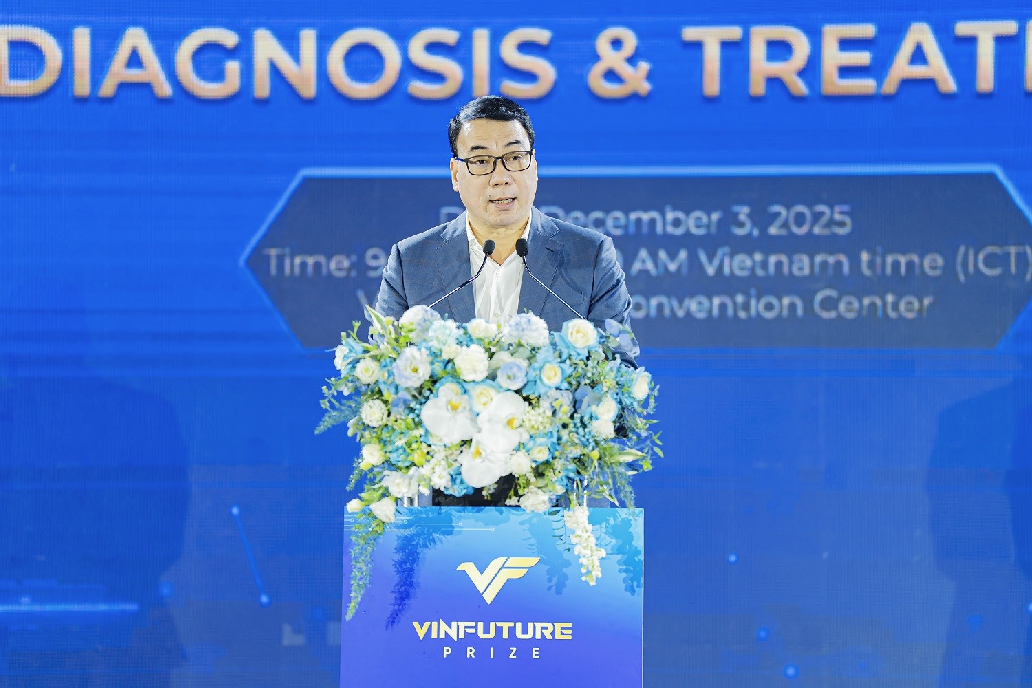 TS. Nguyễn Ngô Quang, Cục trưởng Cục Khoa học Công nghệ và Đào tạo, Bộ Y tế chia sẻ tại tọa đàm sáng nay 03/12. TS. Nguyễn Ngô Quang, Cục trưởng Cục Khoa học Công nghệ và Đào tạo, Bộ Y tế chia sẻ tại tọa đàm sáng nay 03/12.