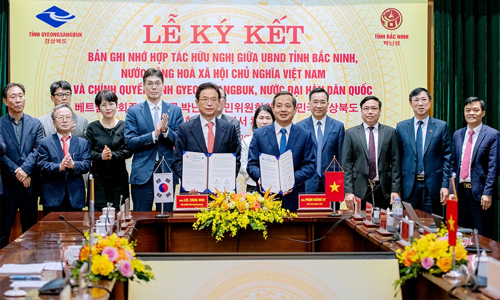 Tỉnh Bắc Ninh và Gyeongsangbuk mở rộng hợp tác kinh tế, giáo dục, văn hóa