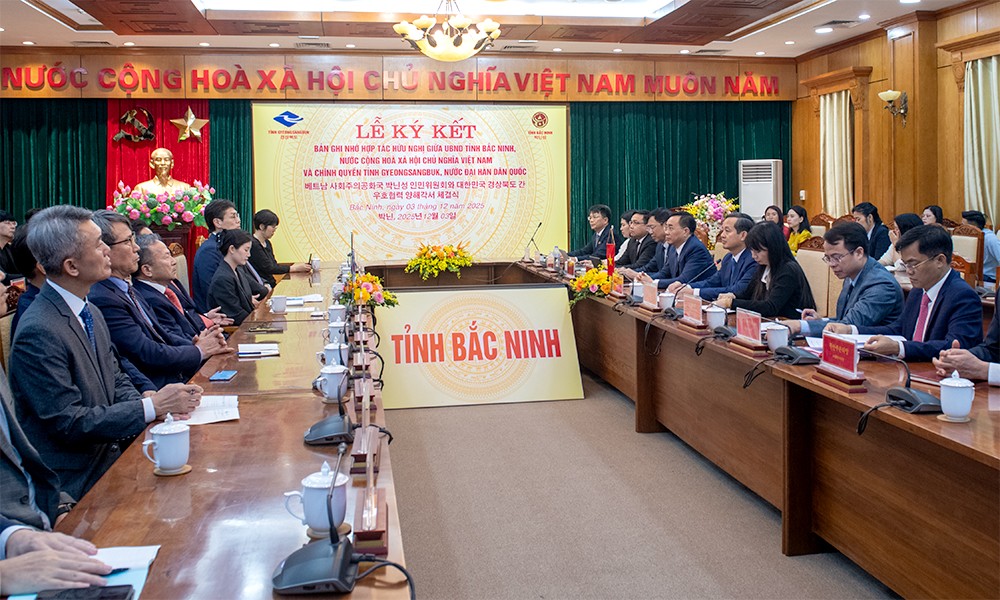 Tỉnh Bắc Ninh và Gyeongsangbuk mở rộng hợp tác kinh tế, giáo dục, văn hóa