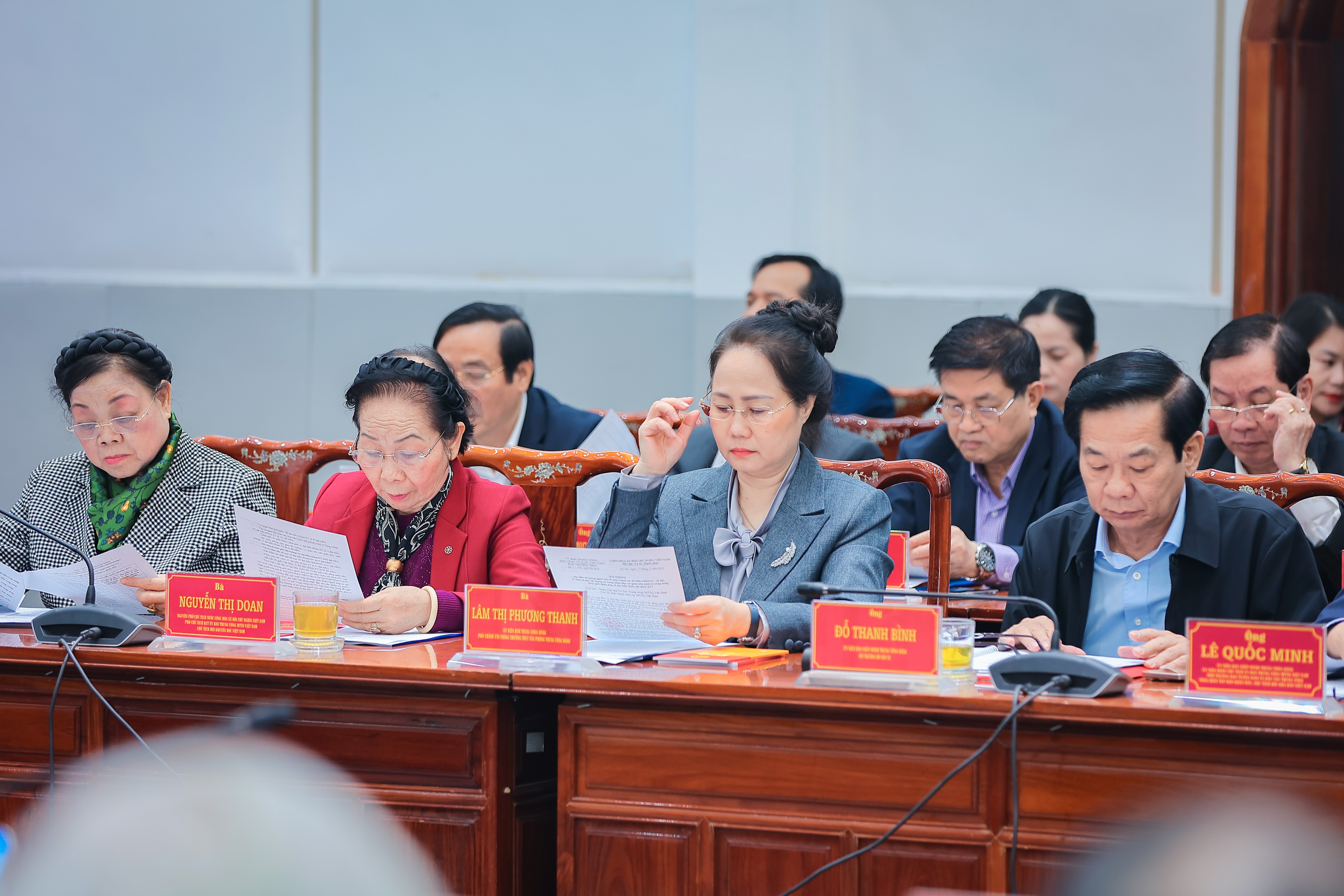 MTTQ Việt Nam hoàn tất hiệp thương lần thứ nhất chuẩn bị cho bầu cử Quốc hội khóa XVI MTTQ Việt Nam hoàn tất hiệp thương lần thứ nhất chuẩn bị cho bầu cử Quốc hội khóa XVI