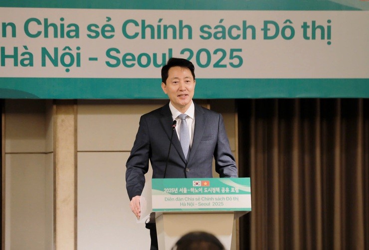 Thị trưởng thành phố Seoul Oh Se-hoon. (Ảnh: T.L) Thị trưởng thành phố Seoul Oh Se-hoon. (Ảnh: T.L)