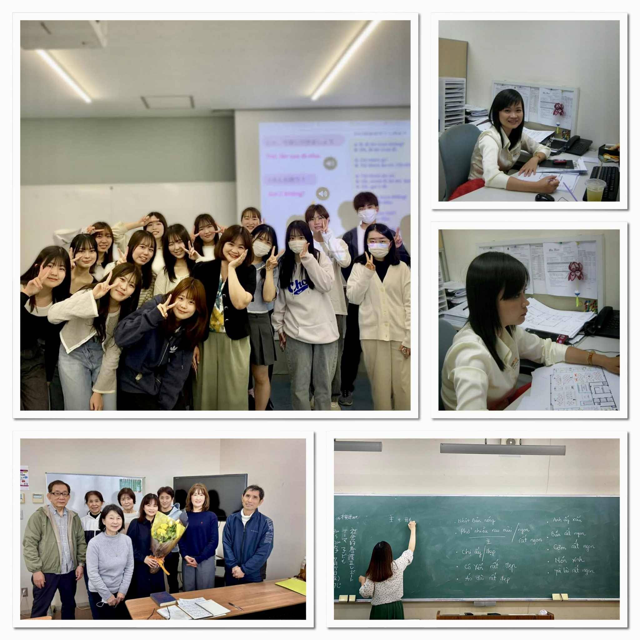 Lớp học tiếng Việt do ThS Phạm Phi Hải Yến đứng lớp Lớp học tiếng Việt do ThS Phạm Phi Hải Yến đứng lớp