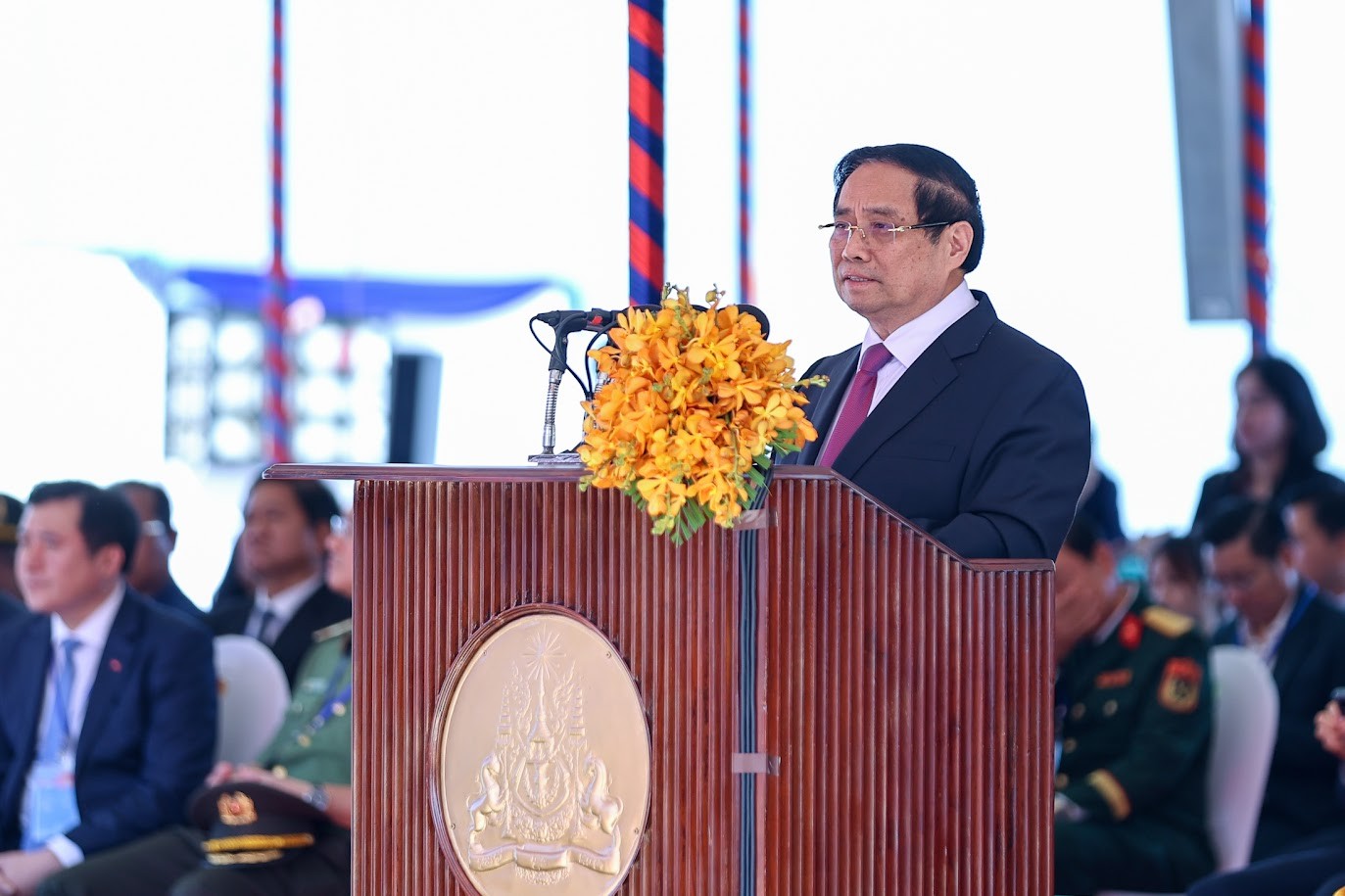 Thủ tướng Phạm Minh Chính cùng Thủ tướng Campuchia khai trương cặp cửa khẩu quốc tế mới Thủ tướng Phạm Minh Chính cùng Thủ tướng Campuchia khai trương cặp cửa khẩu quốc tế mới