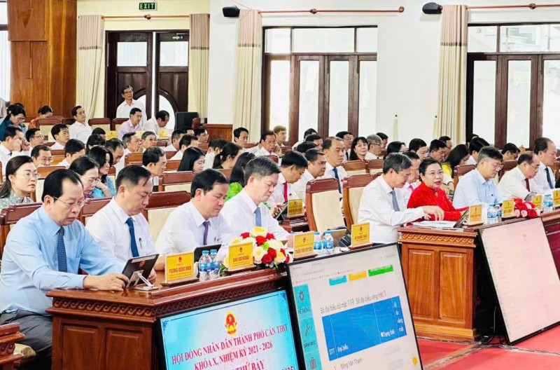 Khai mạc Kỳ họp thứ 7, HĐND TP. Cần Thơ Khóa X, nhiệm kỳ 2021-2026 Khai mạc Kỳ họp thứ 7, HĐND TP. Cần Thơ Khóa X, nhiệm kỳ 2021-2026