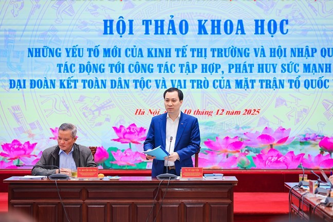 Vai trò của Mặt trận Tổ quốc Việt Nam trong nền kinh tế thị trường và hội nhập quốc tế trong giai đoạn hiện nay