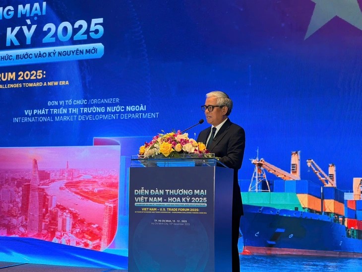 Diễn đàn thương mại Việt Nam - Hoa Kỳ 2025: Vượt thách thức, mở rộng không gian hợp tác Diễn đàn thương mại Việt Nam - Hoa Kỳ 2025: mở rộng không gian hợp tác