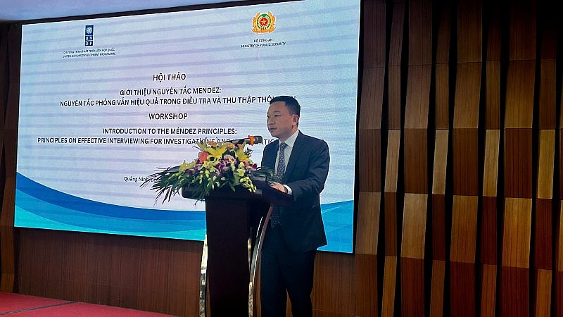 Thúc đẩy thực thi Công ước chống tra tấn qua giới thiệu Nguyên tắc Méndez trong điều tra, thu thập thông tin Thúc đẩy thực thi Công ước chống tra tấn qua giới thiệu Nguyên tắc Méndez trong điều tra, thu thập thông tin