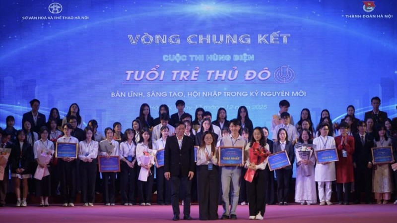 Tuổi trẻ Thủ đô thể hiện bản lĩnh và tư duy phản biện qua Cuộc thi Hùng biện 2025