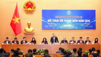 Chủ tịch UBND Hà Nội đối thoại thanh niên về đổi mới sáng tạo và phát triển Thủ đô