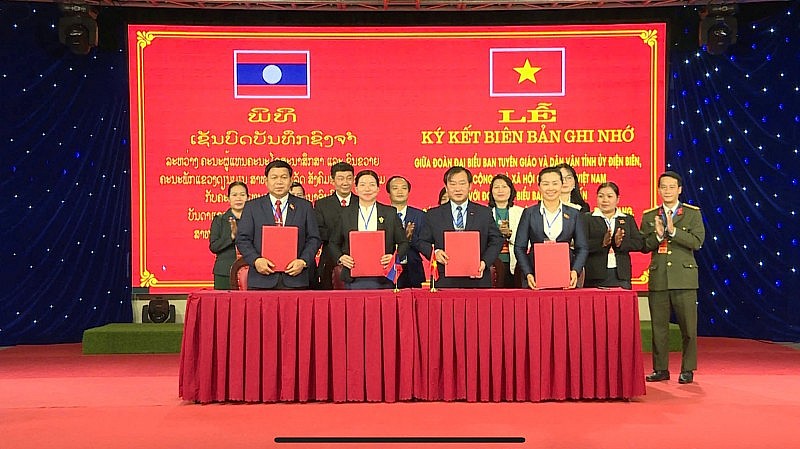 Điện Biên tăng cường hợp tác tuyên giáo với 3 tỉnh Bắc Lào Điện Biên tăng cường hợp tác tuyên giáo với 3 tỉnh Bắc Lào