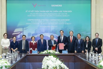 vinspeed va siemens mobility ky thoa thuan hop tac chien luoc toan dien ve duong sat toc do cao
