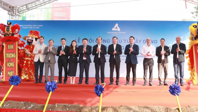 Hà Nội: Khởi công đầu tư xây dựng 2 tuyến đường theo phương thức đối tác công tư tại phường Vĩnh Hưng