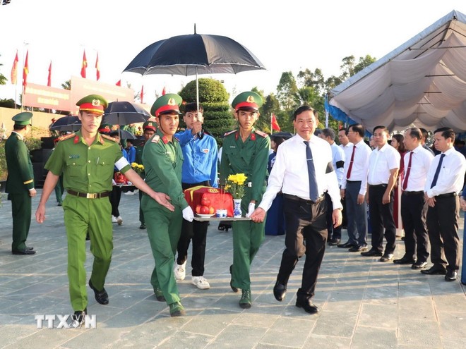 Đồng Nai truy điệu, an táng hài cốt liệt sĩ hy sinh tại Campuchia tại Nghĩa trang Liệt sĩ Bình Phước