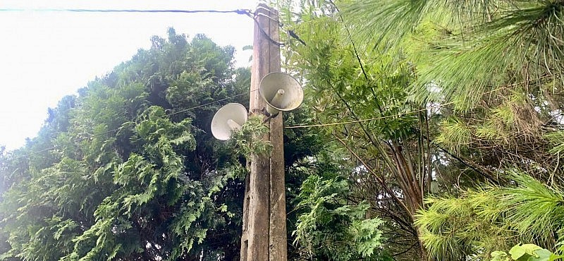 Mô hình loa truyền thanh đến từng nóc nhà ở Mường Toong