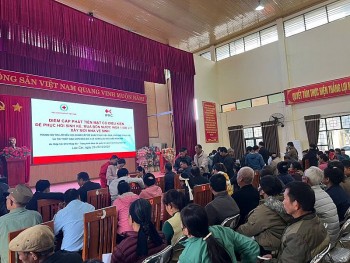 ifrc ho tro 695 ho dan o lao cai khac phuc hau qua sau mua bao