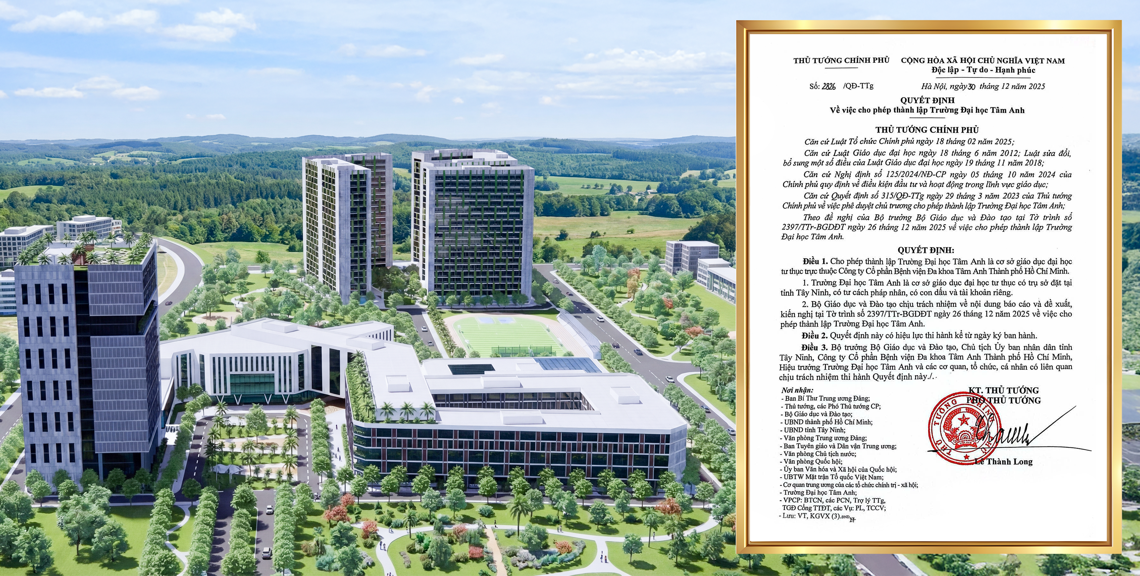 Trường Đại học Tâm Anh chính thức thành lập, tuyển sinh đầu năm 2027