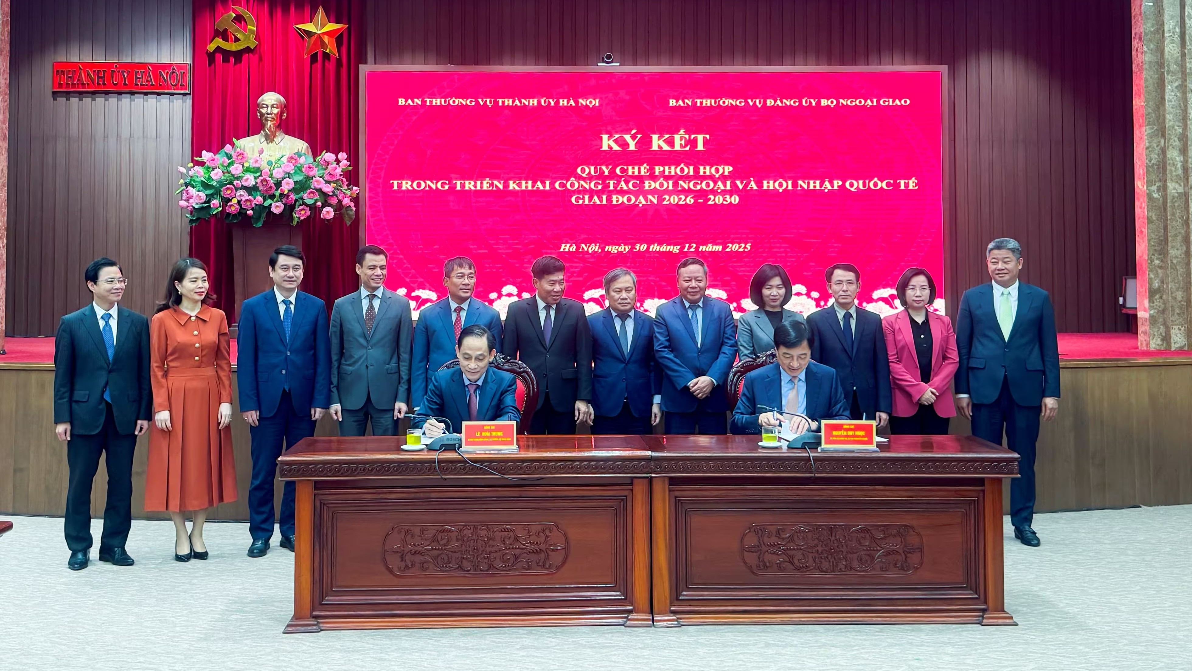 Lần đầu tiên Bộ Ngoại giao ký Quy chế phối hợp toàn diện với Hà Nội