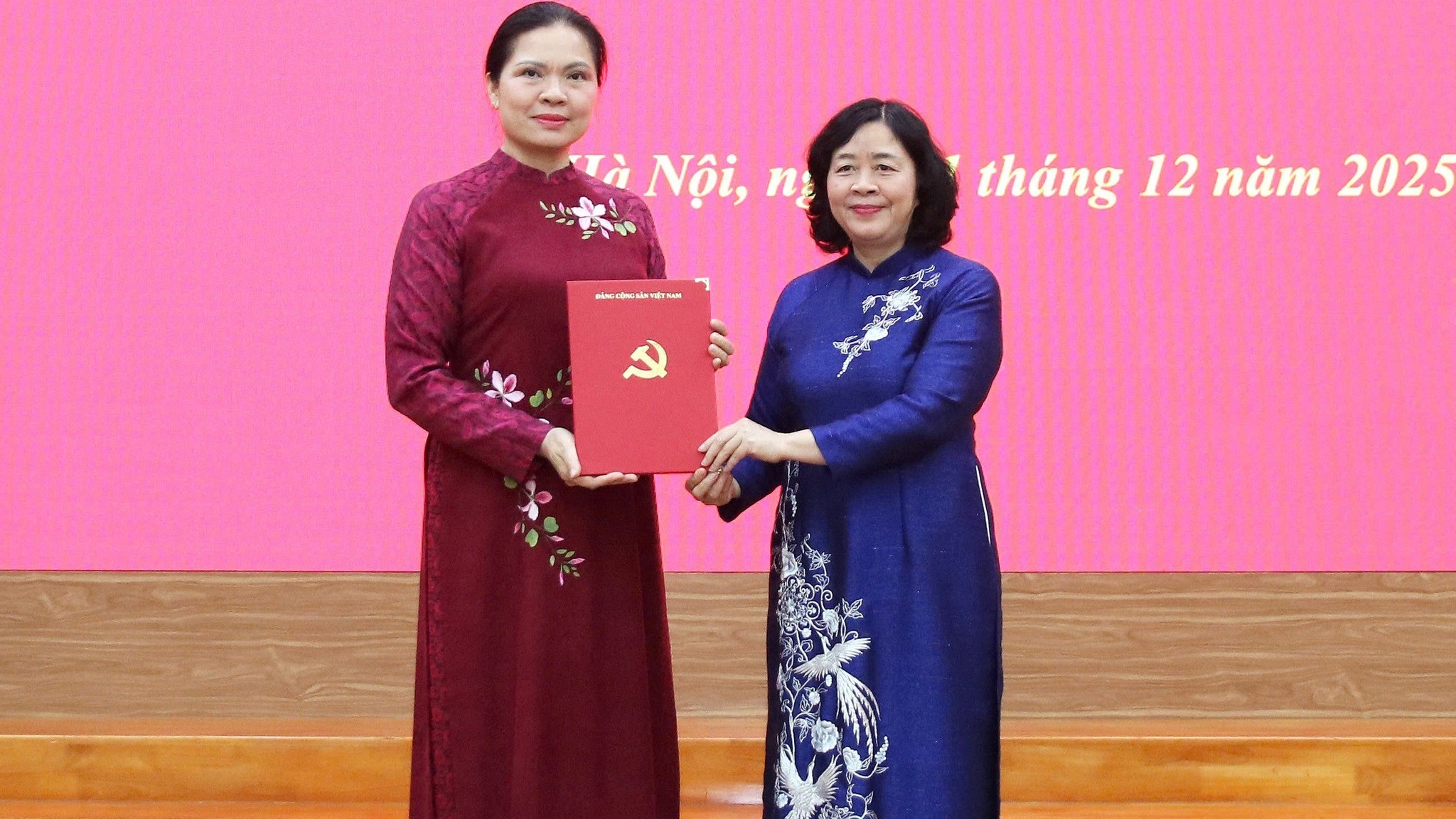 Bà Hà Thị Nga giữ chức Phó Bí thư Thường trực Đảng ủy MTTQ, các đoàn thể Trung ương