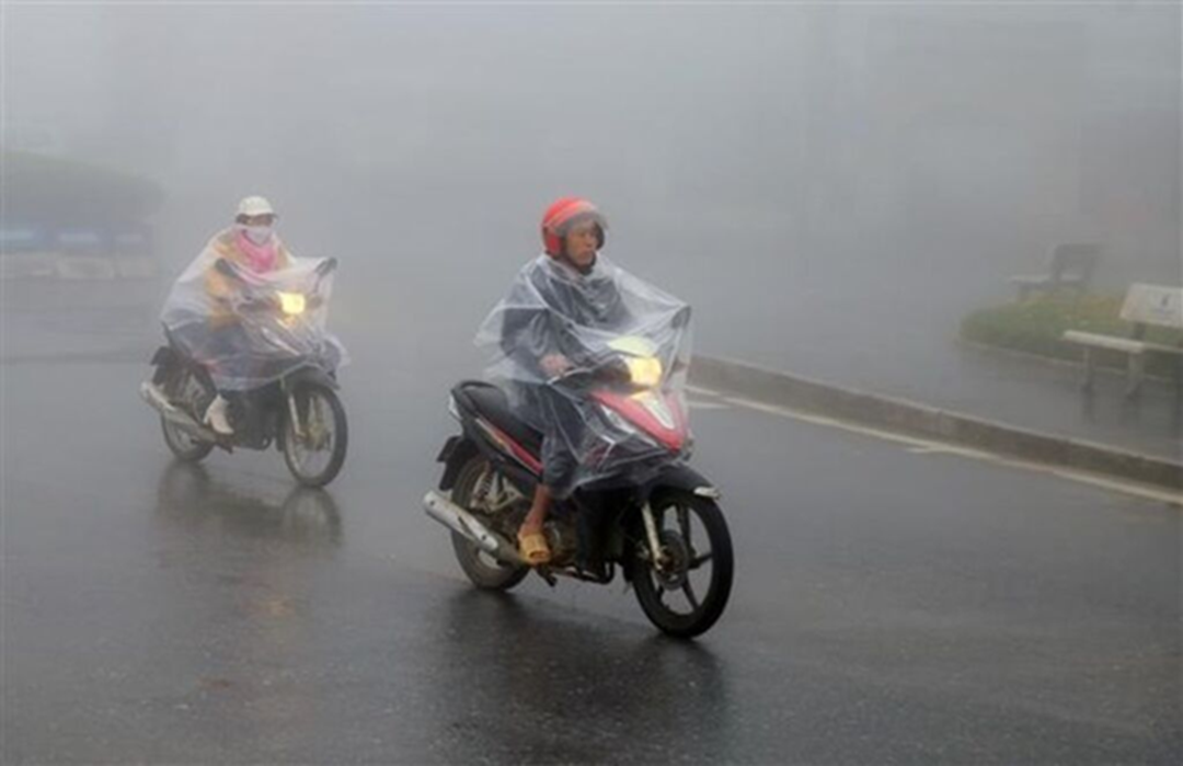 Thời tiết hôm nay (02/01): Bắc Bộ và Bắc Trung Bộ rét đậm