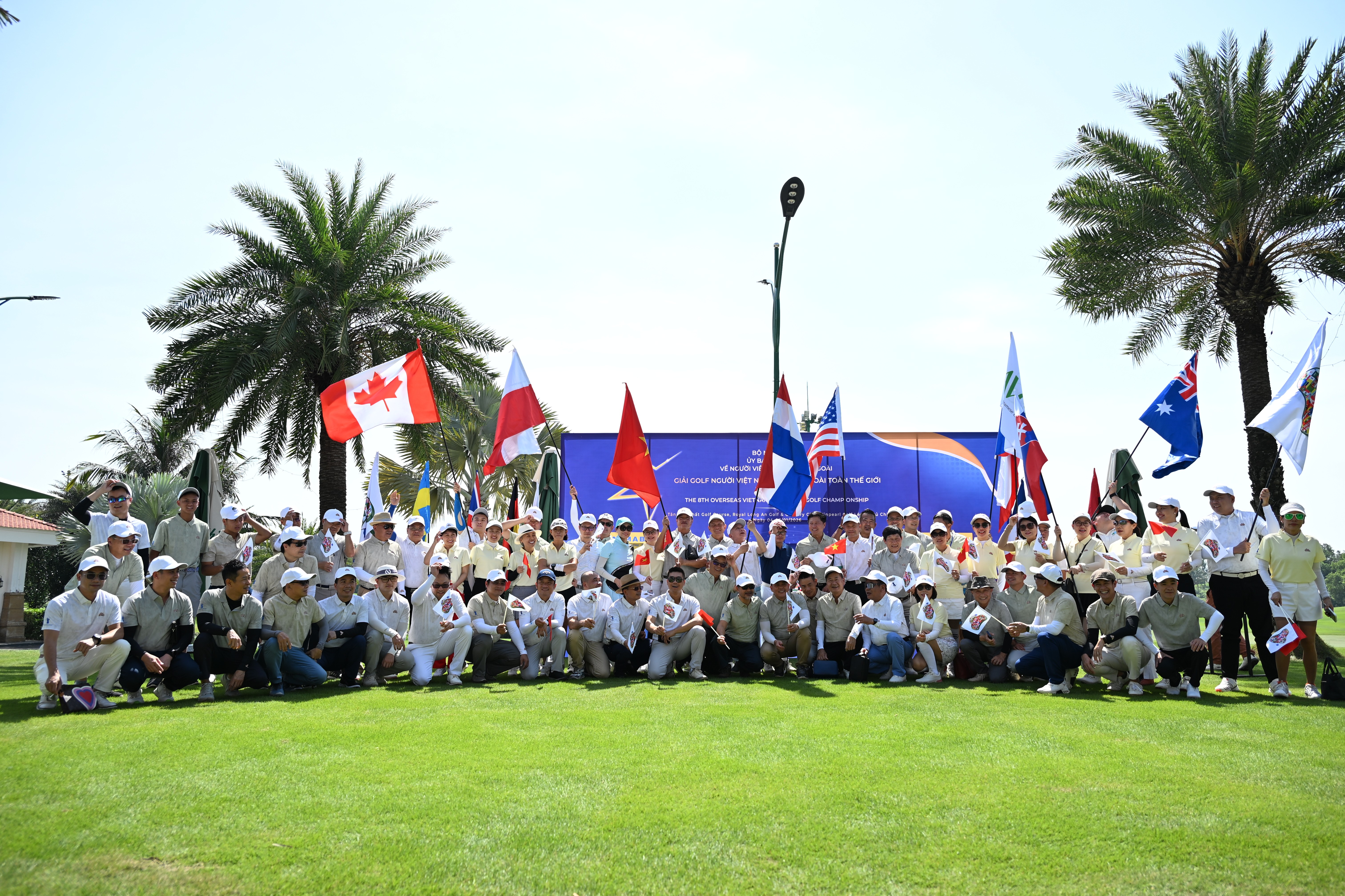100 kiều bào tham gia Giải golf người Việt Nam ở nước ngoài toàn thế giới lần thứ 8 năm 2026