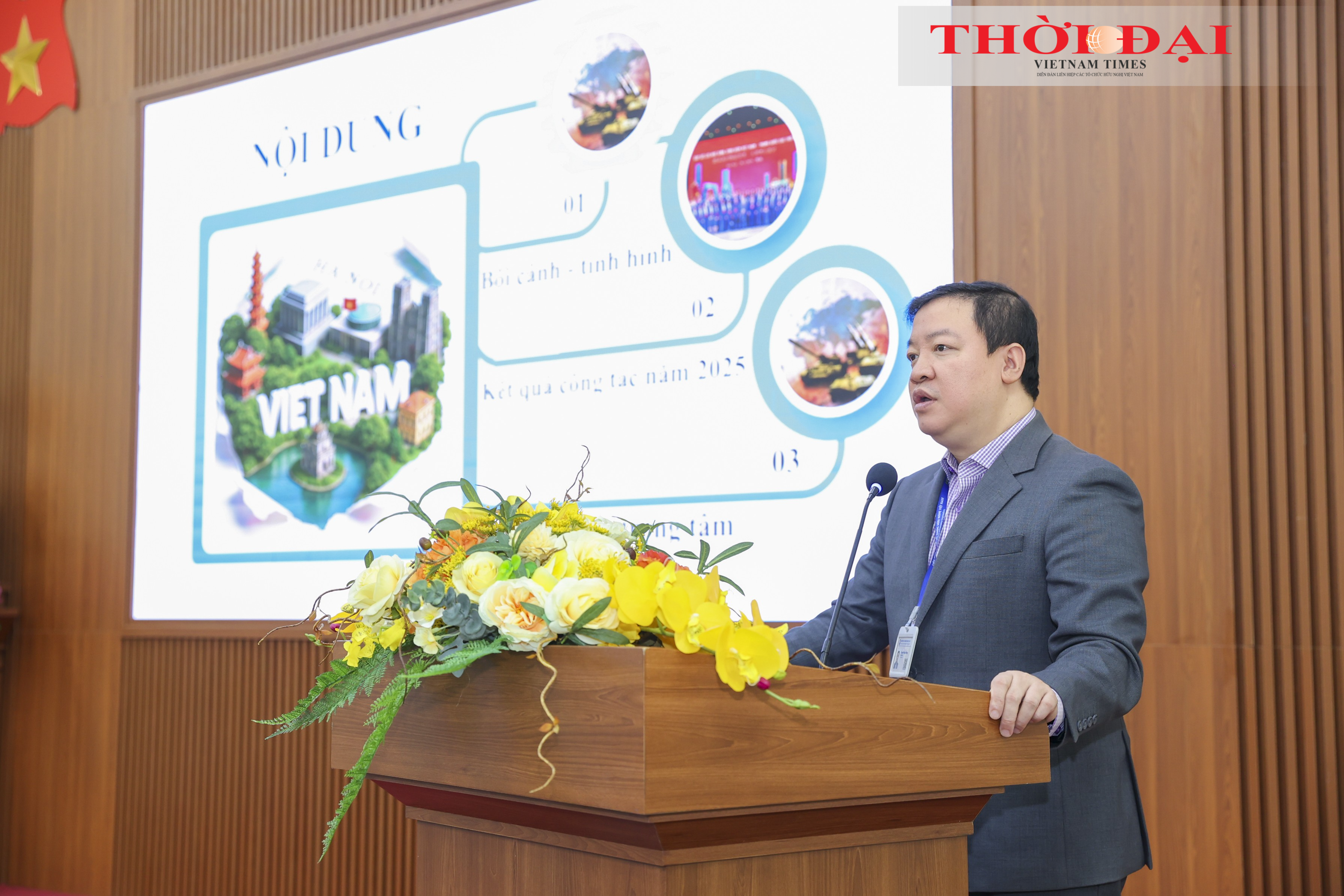 5 trọng tâm công tác của Liên hiệp các tổ chức hữu nghị Việt Nam năm 2026