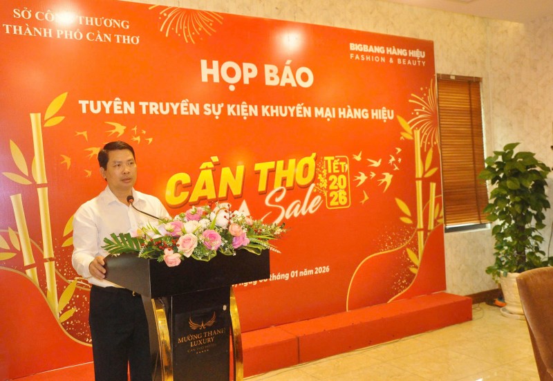 Hơn 500 thương hiệu trong nước và quốc tế hội tụ tại sự kiện “Cần Thơ Mega Sale 2026” Hơn 500 thương hiệu trong nước và quốc tế hội tụ tại sự kiện “Cần Thơ Mega Sale 2026”