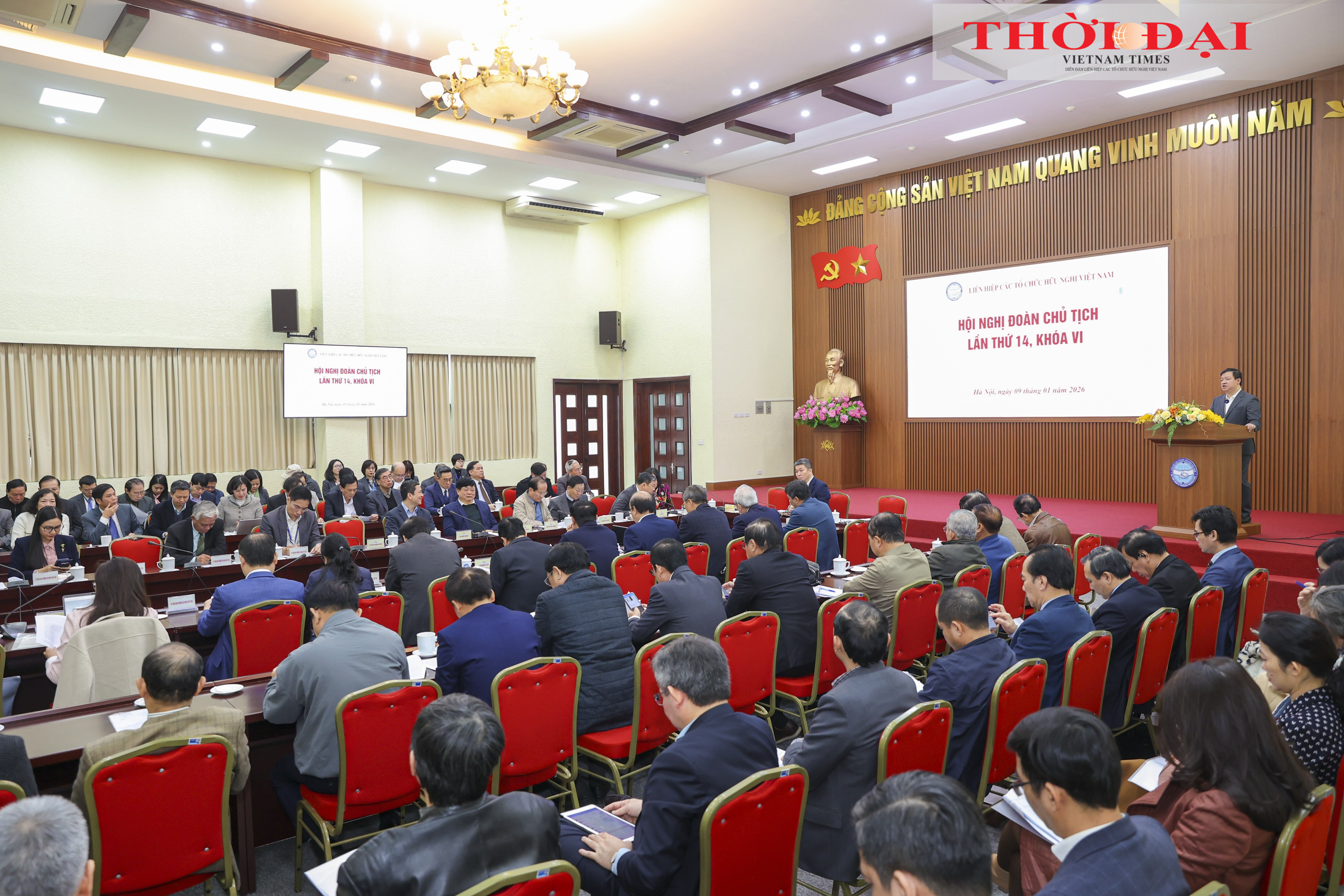 Đổi mới mạnh mẽ, nâng cao thực chất đối ngoại nhân dân năm 2026