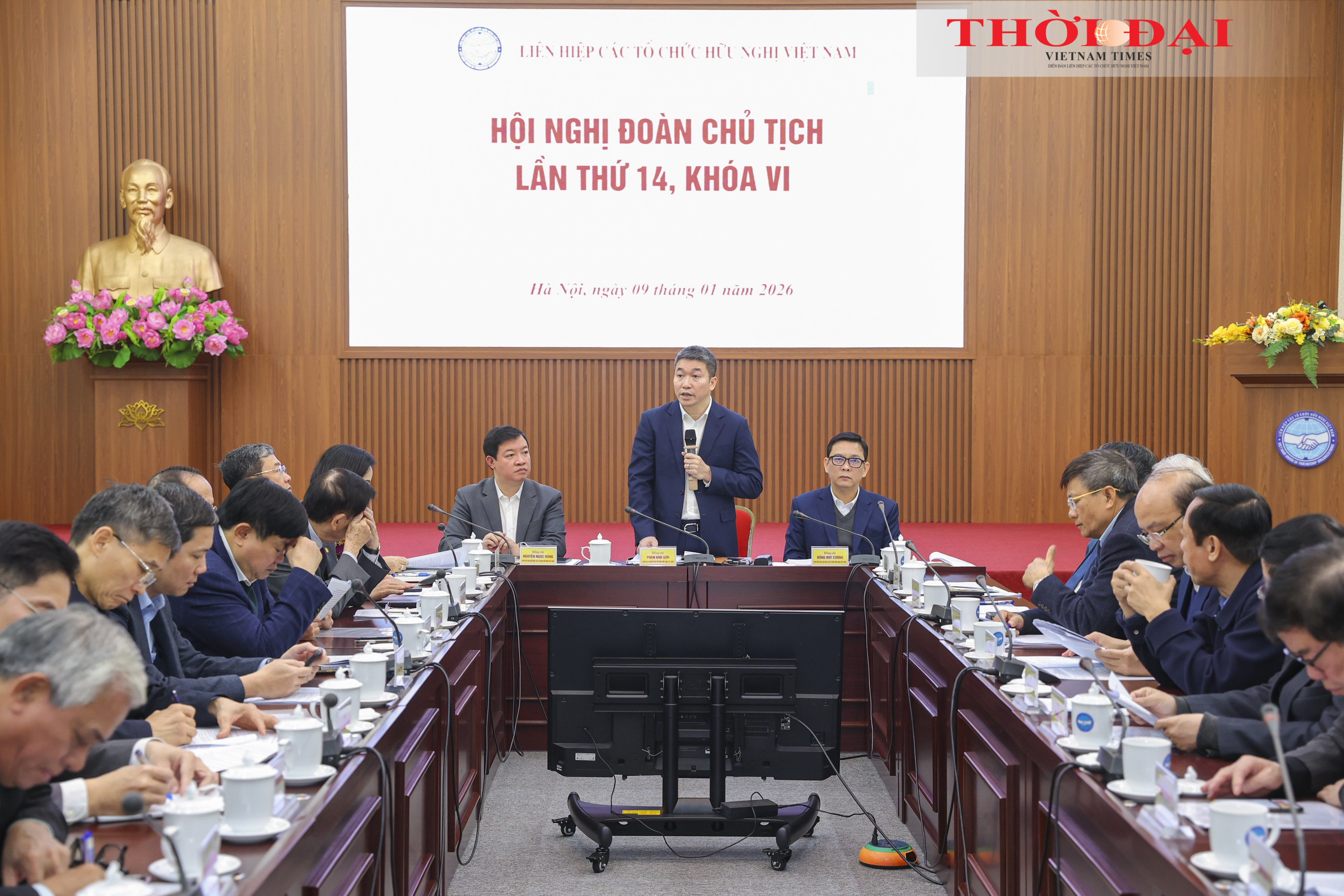 Đổi mới mạnh mẽ, nâng cao thực chất đối ngoại nhân dân năm 2026