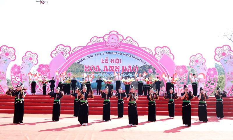 Nhiều hoạt động phong phú tại Lễ hội Hoa Anh Đào xã Mường Phăng (Điện Biên)