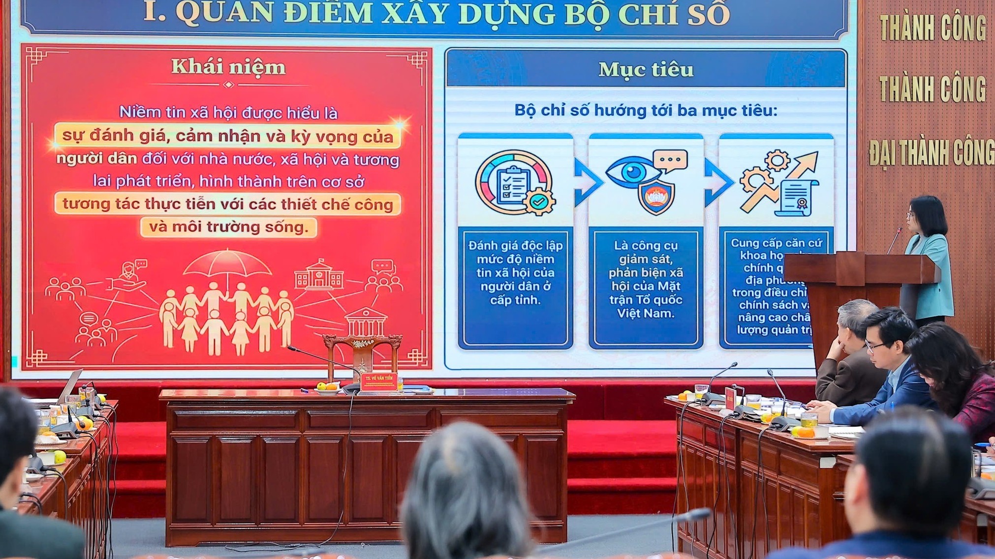 Hoàn thiện cấu trúc, thành phần Bộ chỉ số Niềm tin xã hội cấp tỉnh phù hợp với xu thế quản trị trong giai đoạn hiện nay