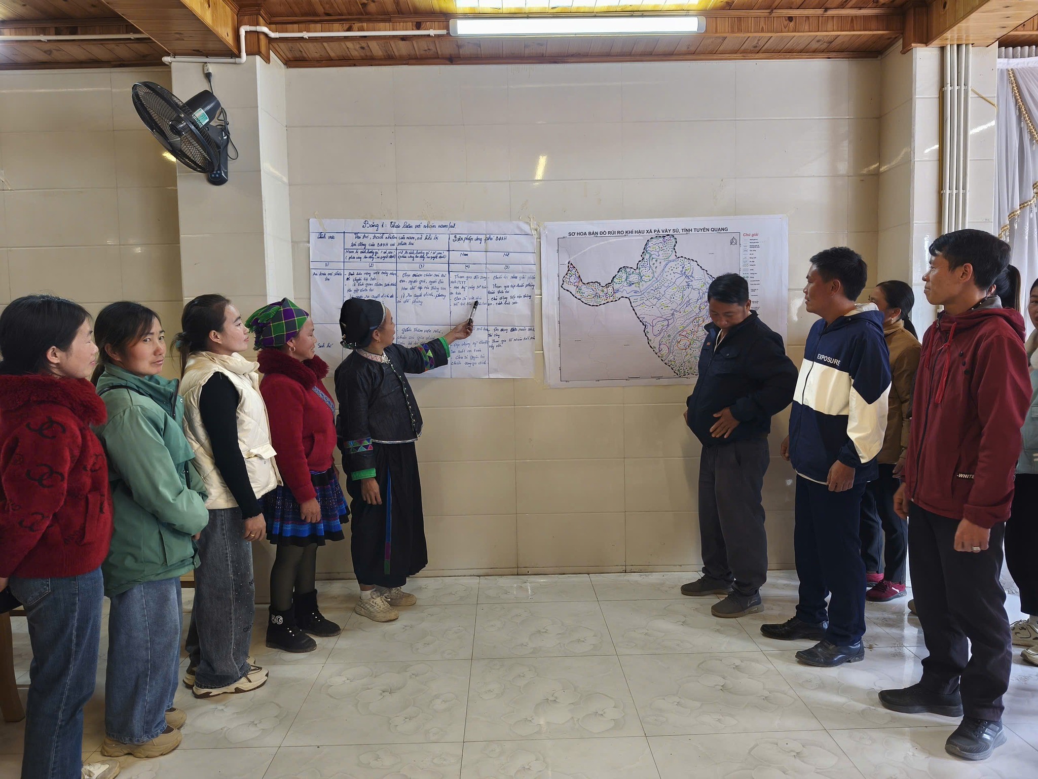 Xây dựng kế hoạch ứng phó với biến đổi khí hậu cho người dân 7 xã vùng núi Quảng Trị, Tuyên Quang
