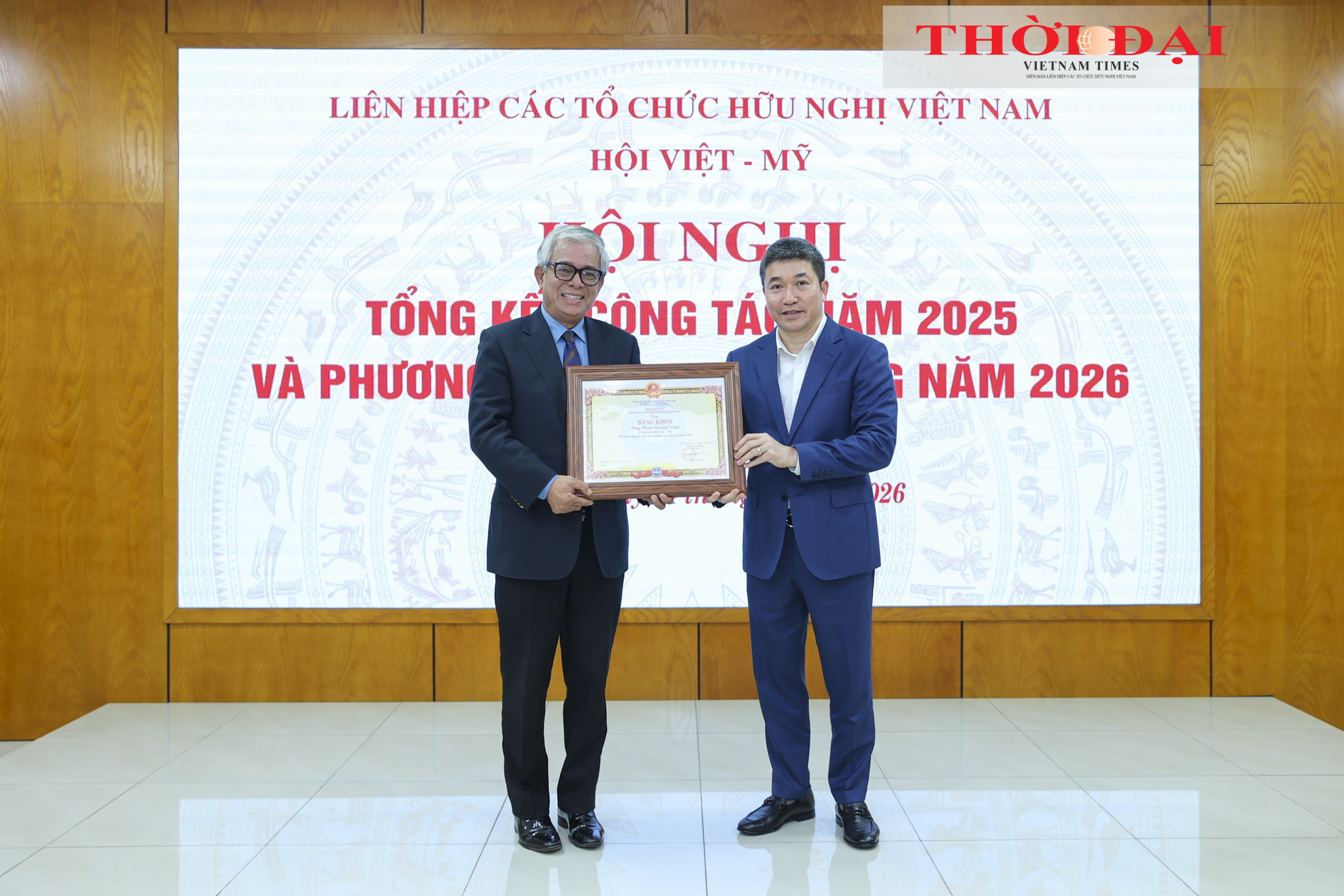 Hội Việt - Mỹ tổng kết công tác năm 2025, định hướng hoạt động năm 2026