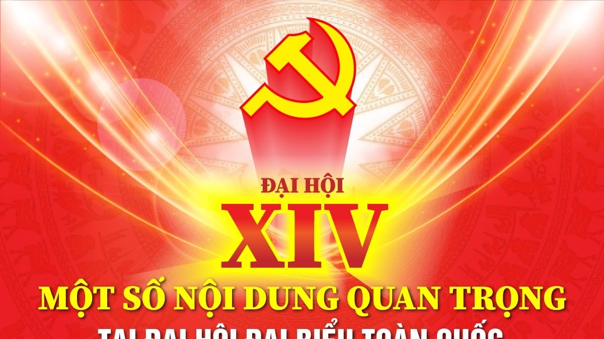 infographic mot so noi dung quan trong tai dai hoi xiv cua dang