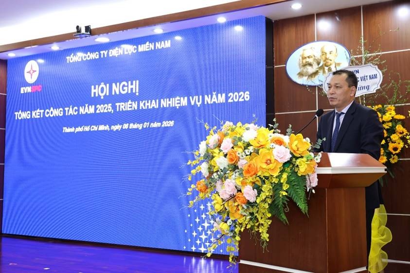 EVNSPC vượt khó thành công, hoàn thành xuất sắc nhiệm vụ 2025 EVNSPC vượt khó thành công, hoàn thành xuất sắc nhiệm vụ 2025