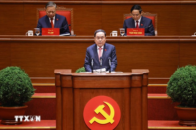 Đồng chí Tô Lâm tái đắc cử Tổng Bí thư Ban Chấp hành Trung ương Đảng khóa XIV Đồng chí Tô Lâm tái đắc cử Tổng Bí thư Ban Chấp hành Trung ương Đảng khóa XIV