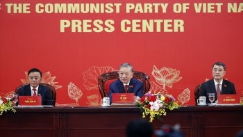 Tổng Bí thư Tô Lâm chủ trì họp báo quốc tế công bố kết quả Đại hội XIV của Đảng