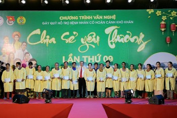 chia se yeu thuong lan thu 9 gay quy hon 24 ty dong ho tro benh nhan kho khan