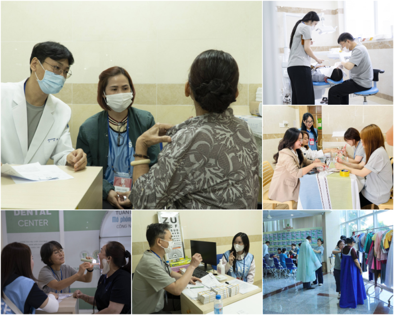 doan y te han quoc kham cap thuoc va dieu tri mien phi cho khoang 3000 nguoi dan dong bang song cuu long