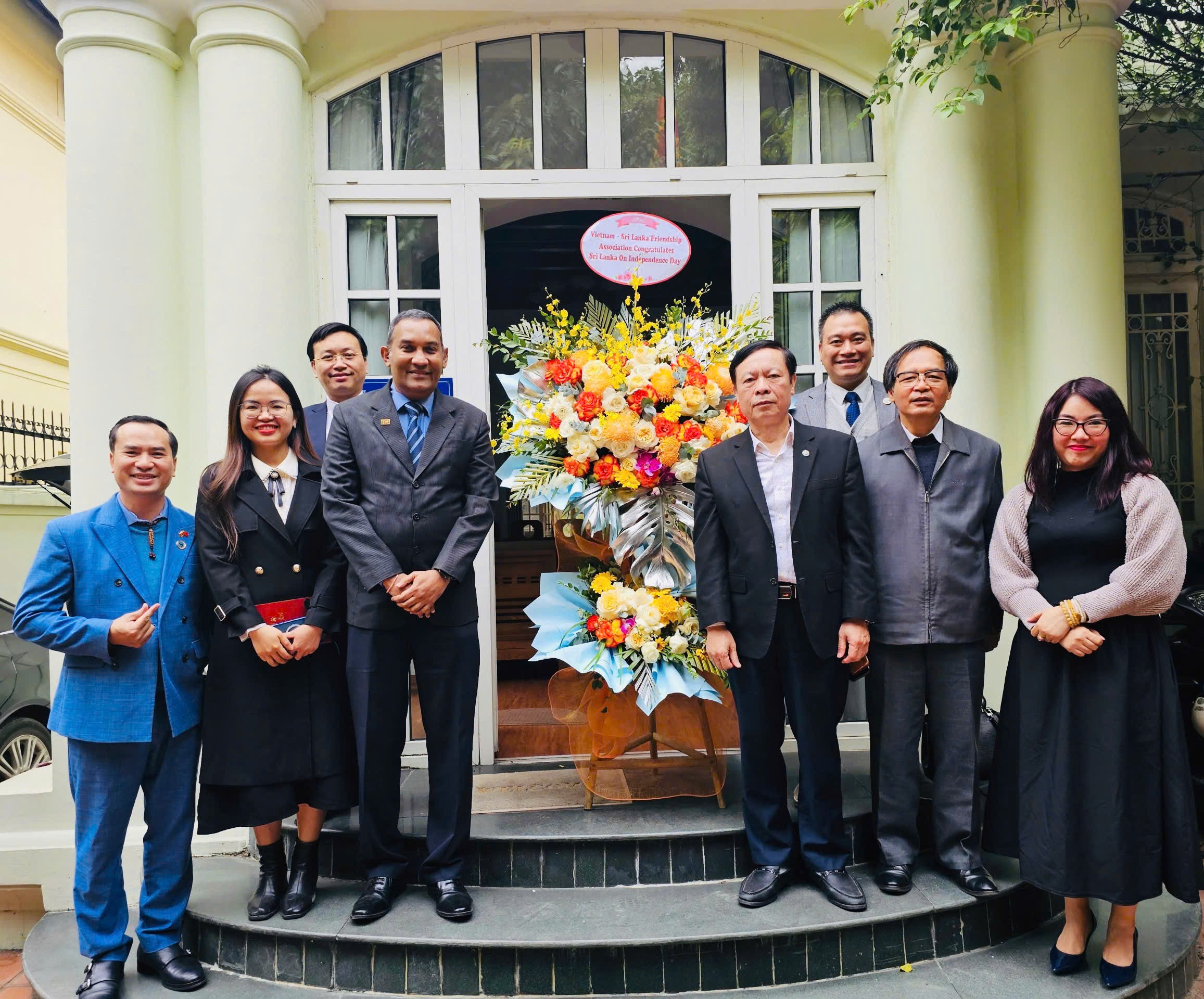 Hội hữu nghị Việt Nam - Sri Lanka chúc mừng 78 năm Ngày Độc lập Sri Lanka Hội hữu nghị Việt Nam - Sri Lanka chúc mừng 78 năm Ngày Độc lập Sri Lanka