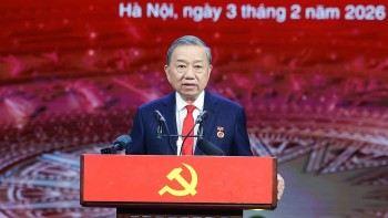 Phát biểu của Tổng Bí thư Tô Lâm tại Lễ tuyên dương Bí thư chi bộ xuất sắc và trao giải Búa liềm vàng