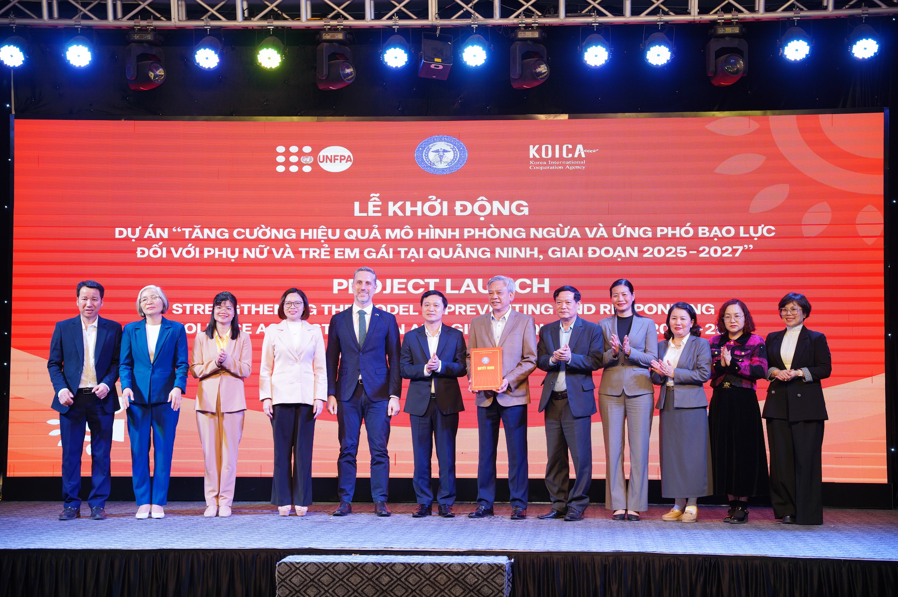 Khởi động dự án tăng cường phòng ngừa và ứng phó bạo lực tại Quảng Ninh