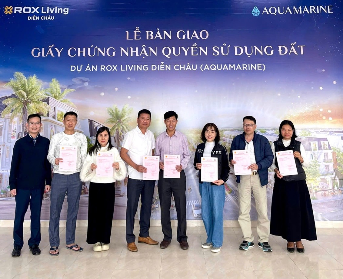 Dòng kiều hối Bắc Trung Bộ tìm về “điểm neo” tích sản mới và sắc Xuân tại ROX Living Aquamarine Dòng kiều hối Bắc Trung Bộ tìm về “điểm neo” tích sản mới và sắc Xuân tại ROX Living Aquamarine