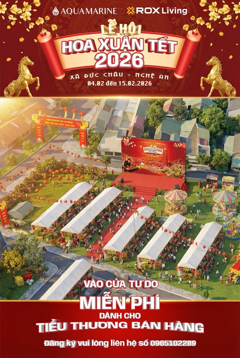 Dòng kiều hối Bắc Trung Bộ tìm về “điểm neo” tích sản mới và sắc Xuân tại ROX Living Aquamarine Dòng kiều hối Bắc Trung Bộ tìm về “điểm neo” tích sản mới và sắc Xuân tại ROX Living Aquamarine