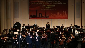 Hòa nhạc mừng Xuân 2026 “Việt Nam - Trung Quốc: Láng giềng hữu nghị”