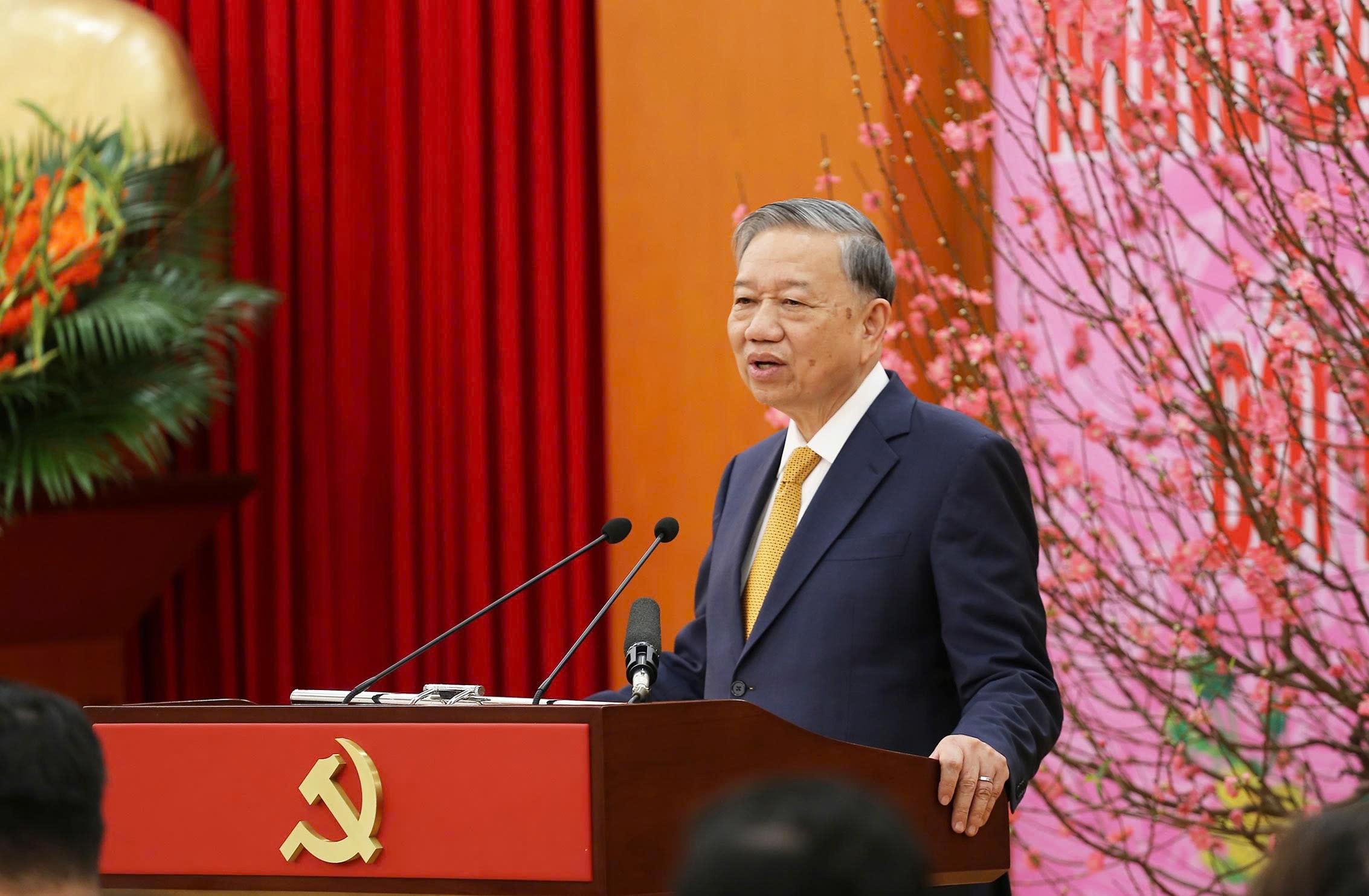 Tổng Bí thư Tô Lâm: Kiều bào chung tay xây dựng đất nước ngày càng phát triển phồn vinh, hạnh phúc Tổng Bí thư Tô Lâm: Kiều bào chung tay xây dựng đất nước ngày càng phát triển phồn vinh, hạnh phúc