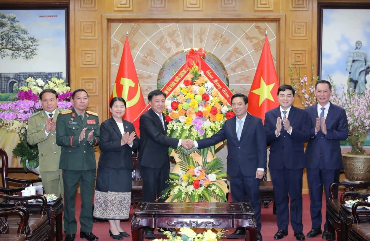 Tỉnh Hủa Phăn (Lào), tỉnh Mondulkiri (Campuchia) thăm, chúc Tết nhân dân, chính quyền tỉnh Thanh Hóa, Lâm Đồng Tỉnh Hủa Phăn (Lào), tỉnh Mondulkiri (Campuchia) thăm, chúc Tết nhân dân, chính quyền tỉnh Thanh Hóa, Lâm Đồng