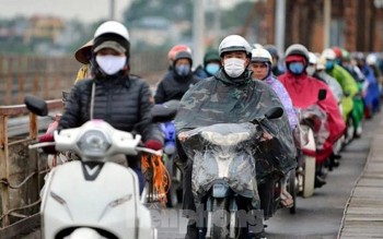 thoi tiet hom nay ngay 112 mien bac don khong khi lanh tang cuong ha noi mua nho rai rac