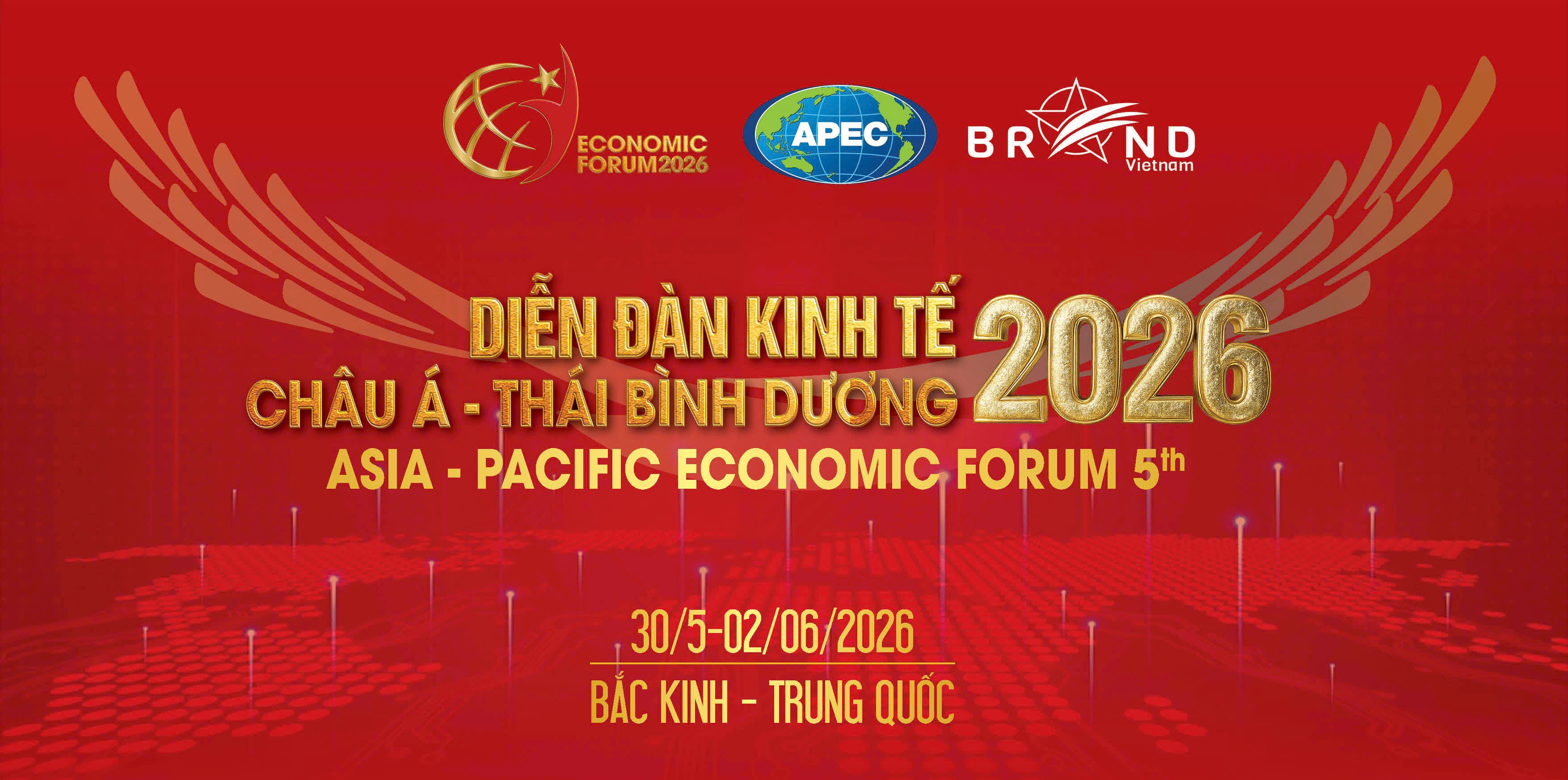 Diễn đàn kinh tế châu Á - Thái Bình Dương năm 2026 sẽ được tổ chức tại Bắc Kinh, Trung Quốc
