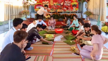 cac truong dai hoc cham lo tet cho sinh vien quoc te