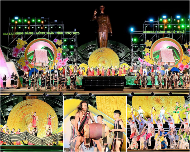 Chương trình nghệ thuật chào Xuân Bính Ngọ năm 2026: chuỗi hoạt động mừng Đảng, mừng Xuân